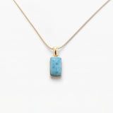 Larimar Gold Vermeil Pendant Taami