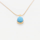 Larimar Gold Vermeil Pendant Tara