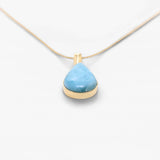 Larimar Gold Vermeil Pendant Winnie