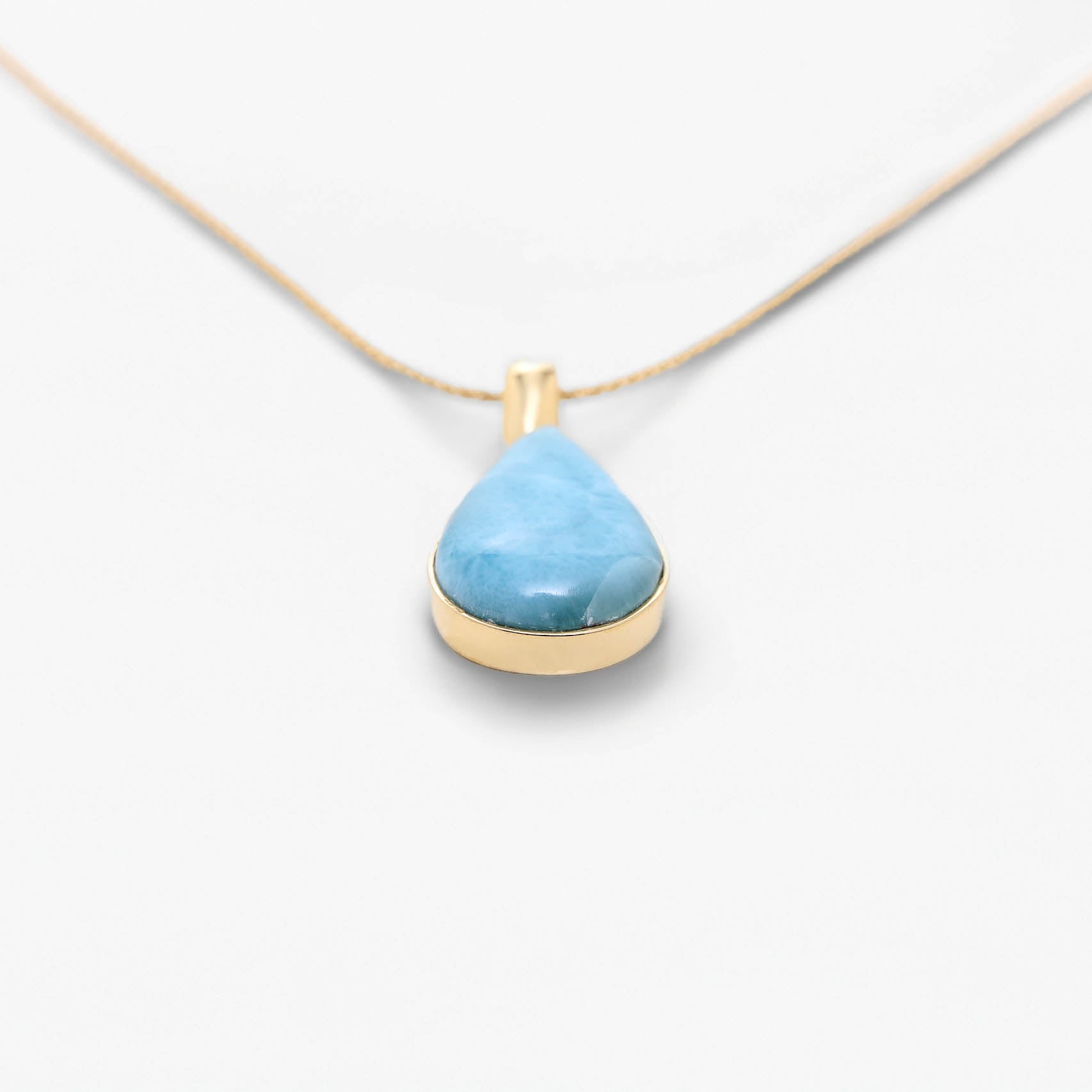 Larimar Gold Vermeil Pendant Winnie