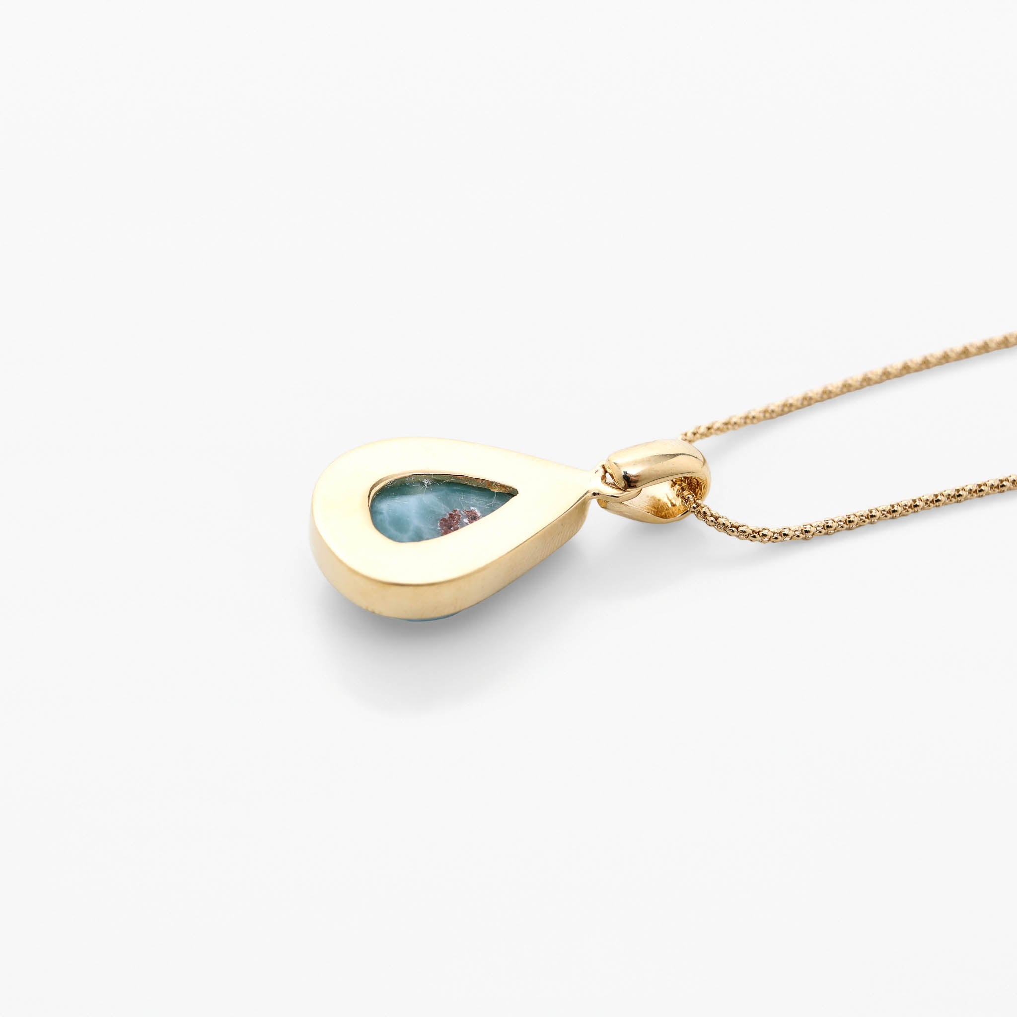Larimar Gold Vermeil Pendant Winnie
