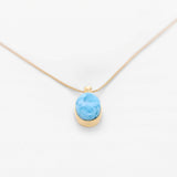 Larimar Gold Vermeil Pendant Wren