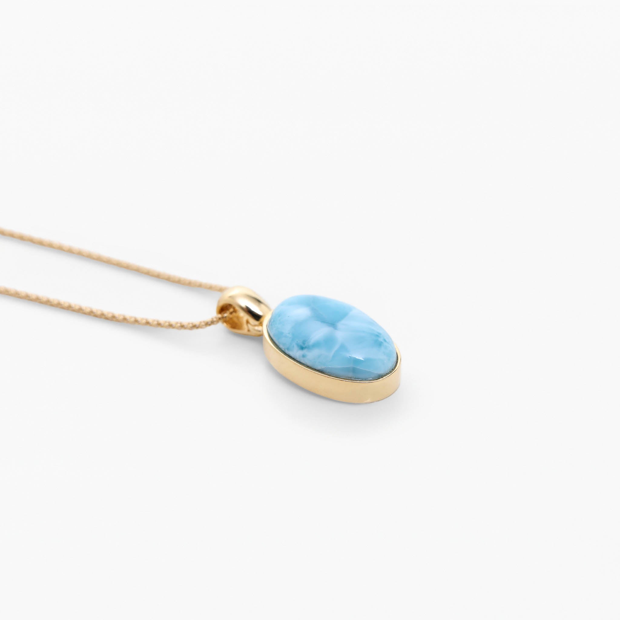 Larimar Gold Vermeil Pendant Wren