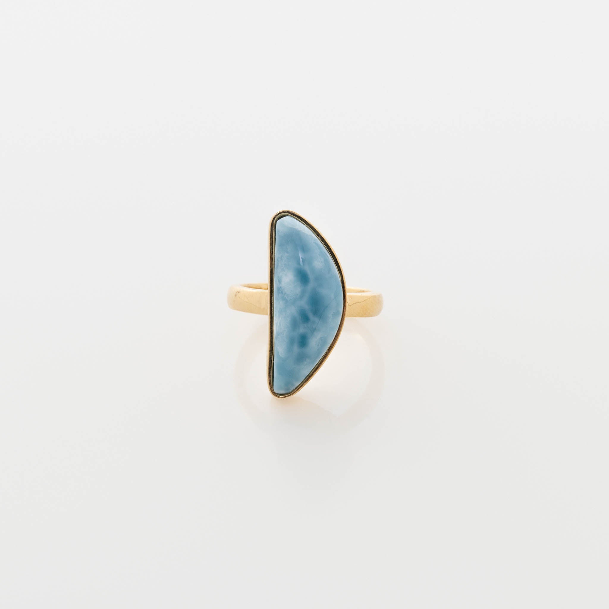Gold Vermeil Larimar Ring Faye