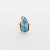 Gold Vermeil Larimar Ring Fiona