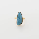 Gold Vermeil Larimar Ring Francesa