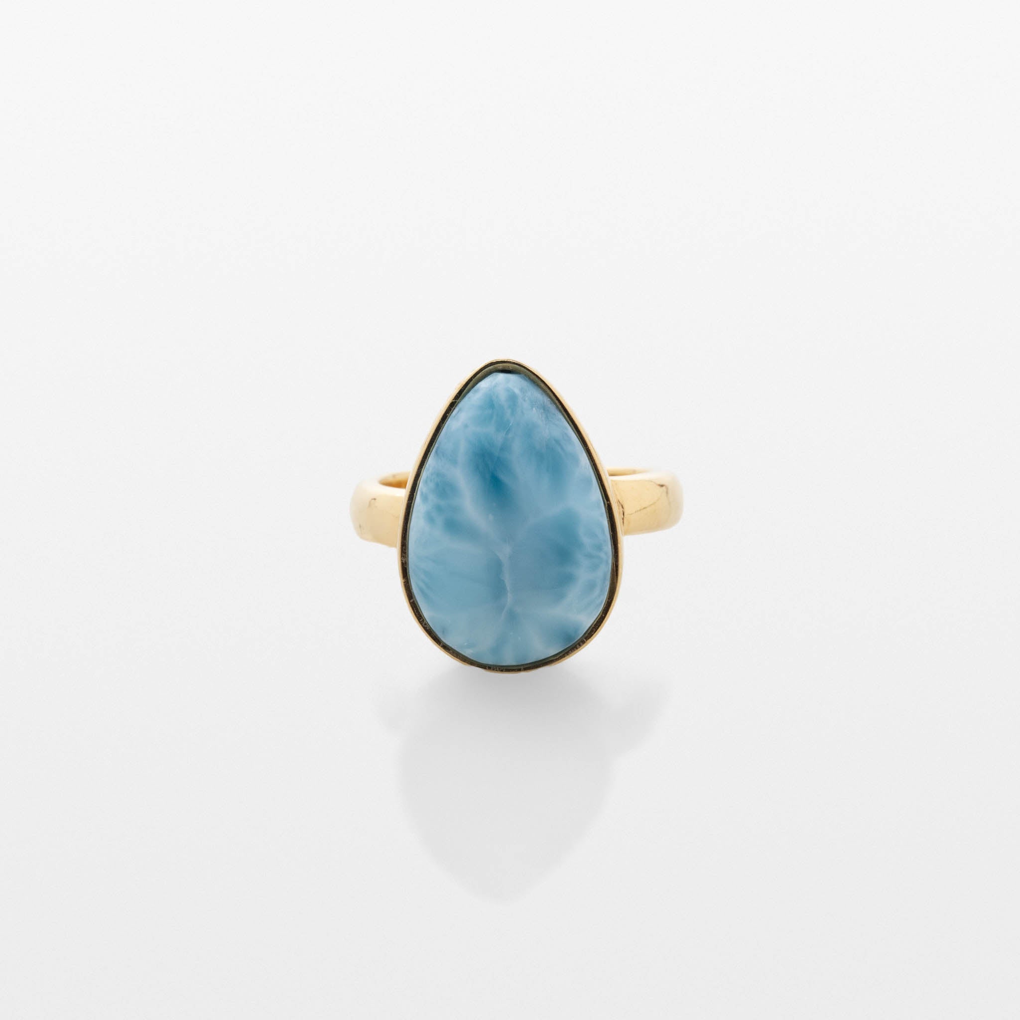 Gold Vermeil Larimar Ring Ila