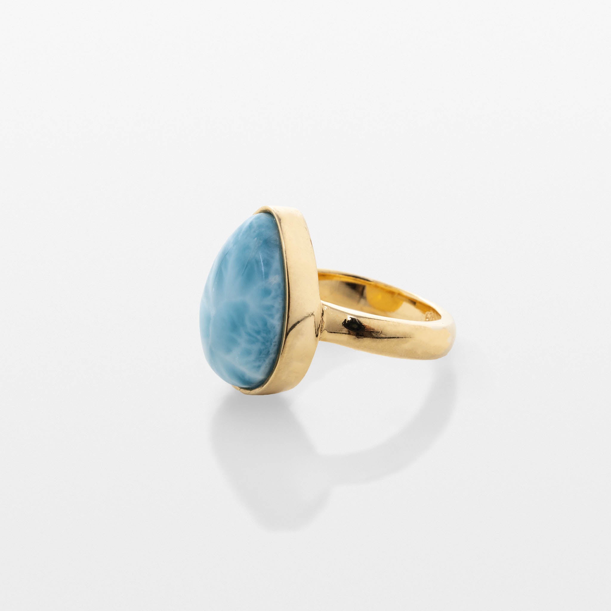 Gold Vermeil Larimar Ring Ila