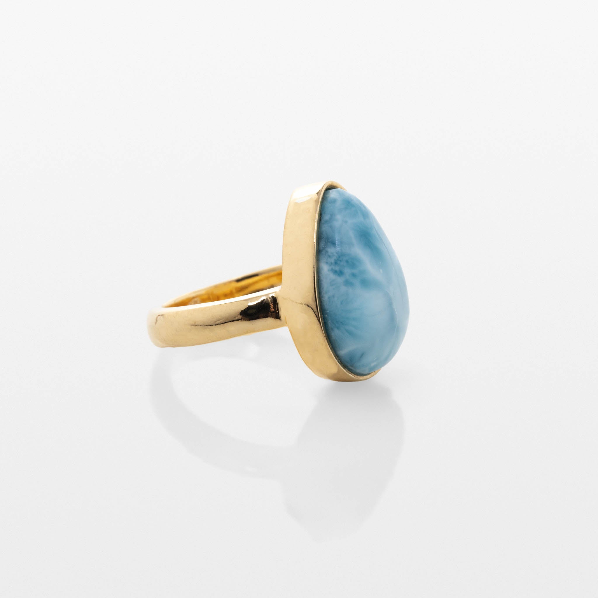 Gold Vermeil Larimar Ring Ila