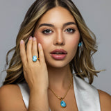 Larimar Oval Ring Isa