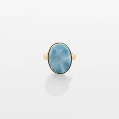 Larimar Oval Ring Isa
