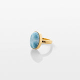Larimar Oval Ring Isa