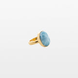 Larimar Oval Ring Isa