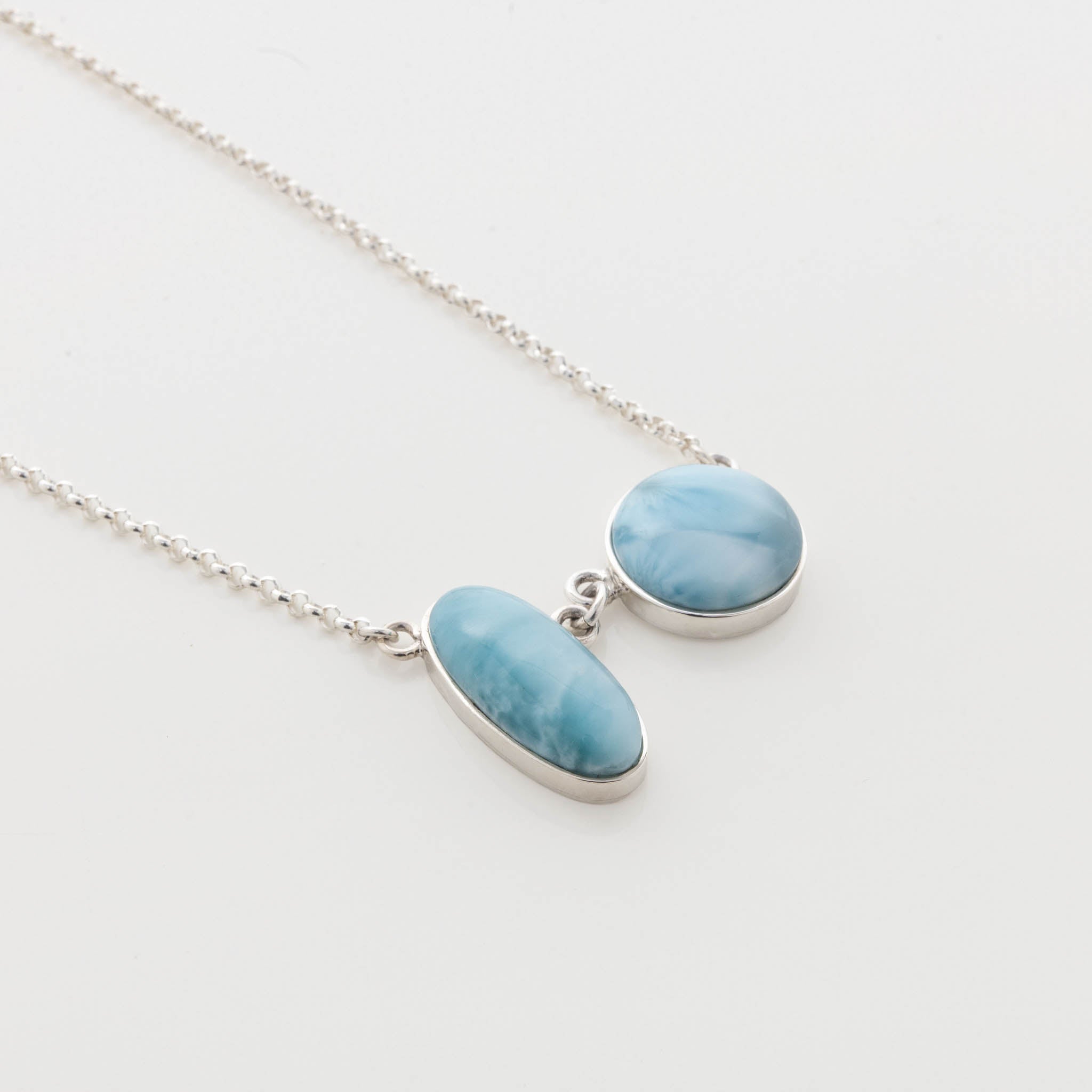Larimar Necklace Sadie