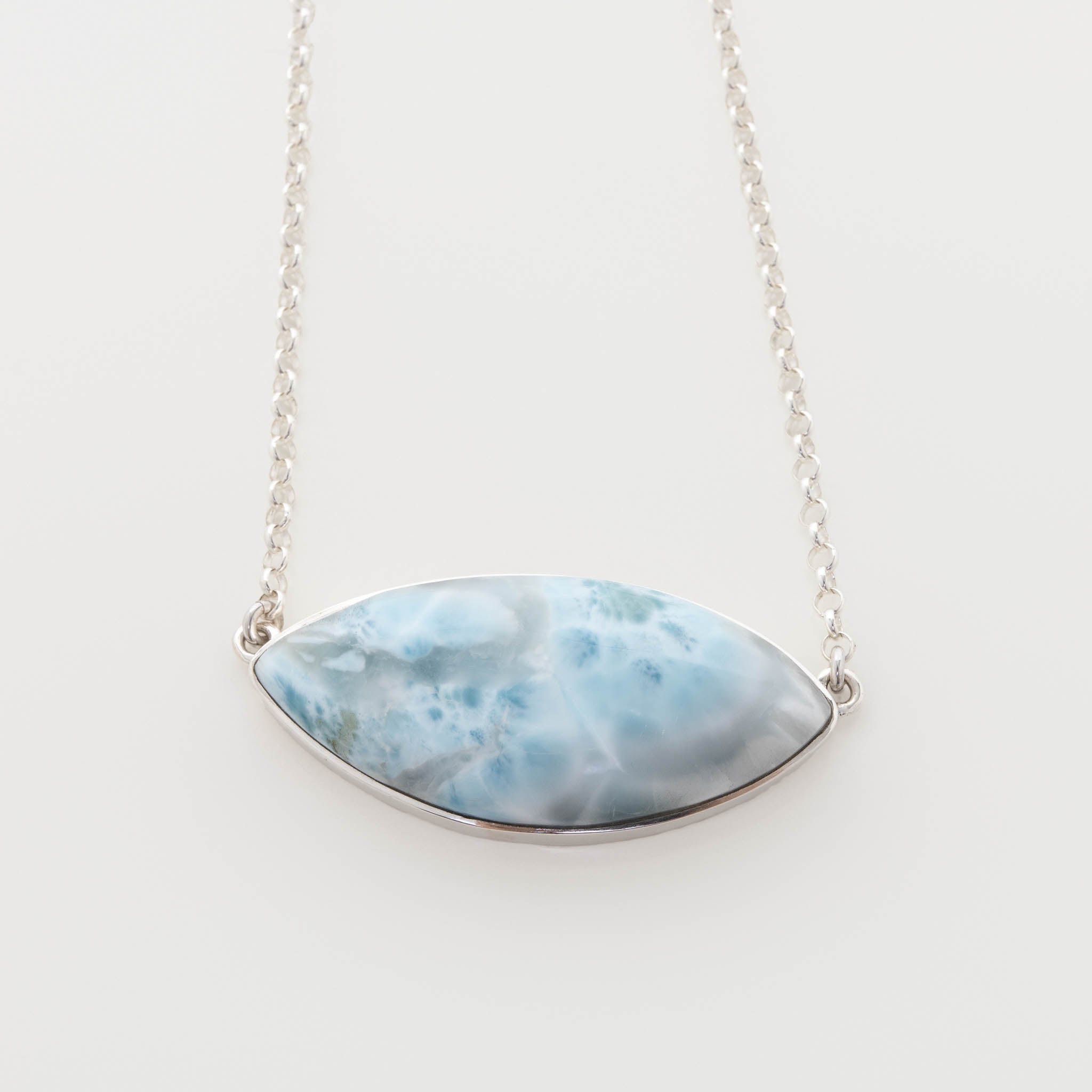 Larimar Necklace Sarah