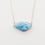 Blue Larimar Necklace Scarlett