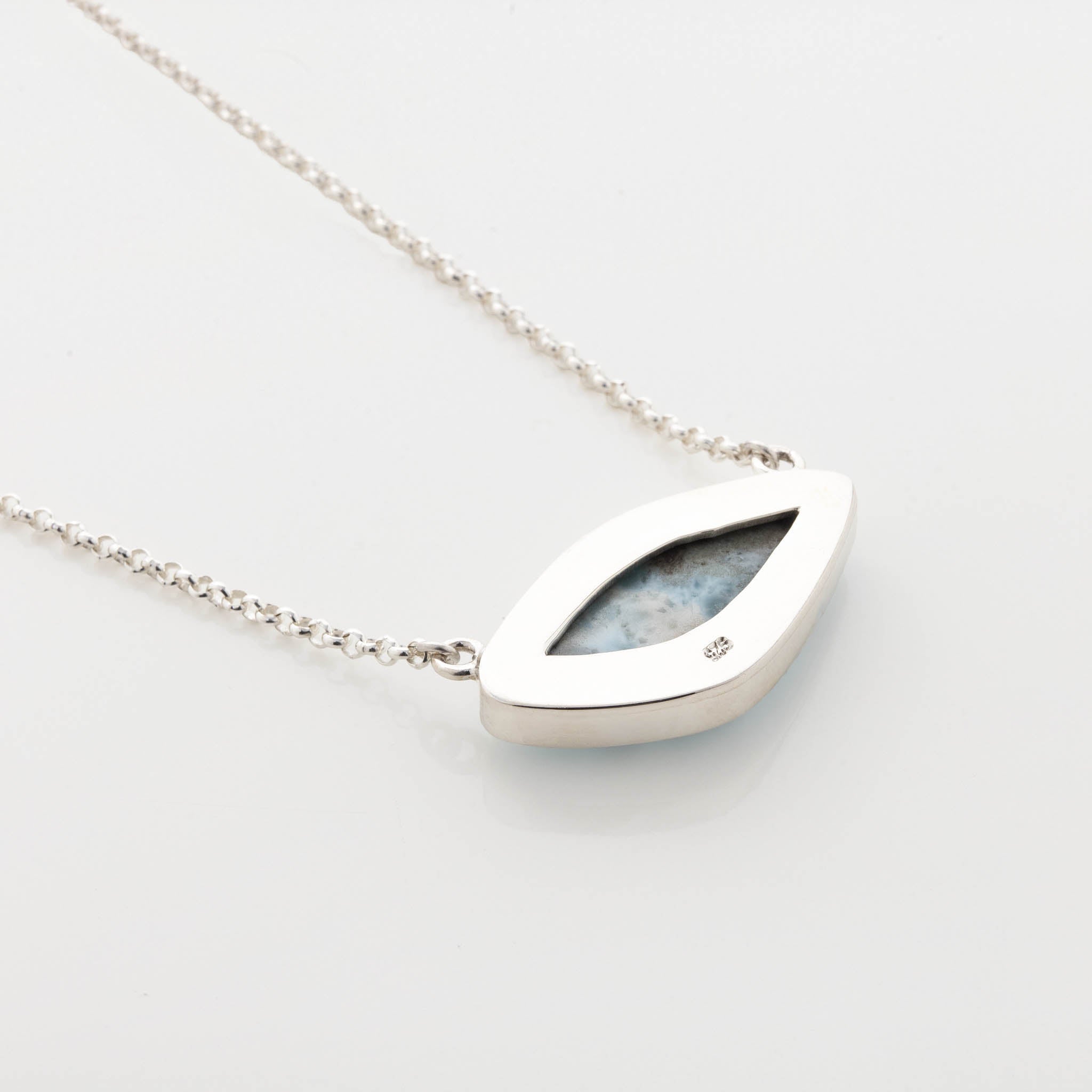 Blue Larimar Necklace Scarlett