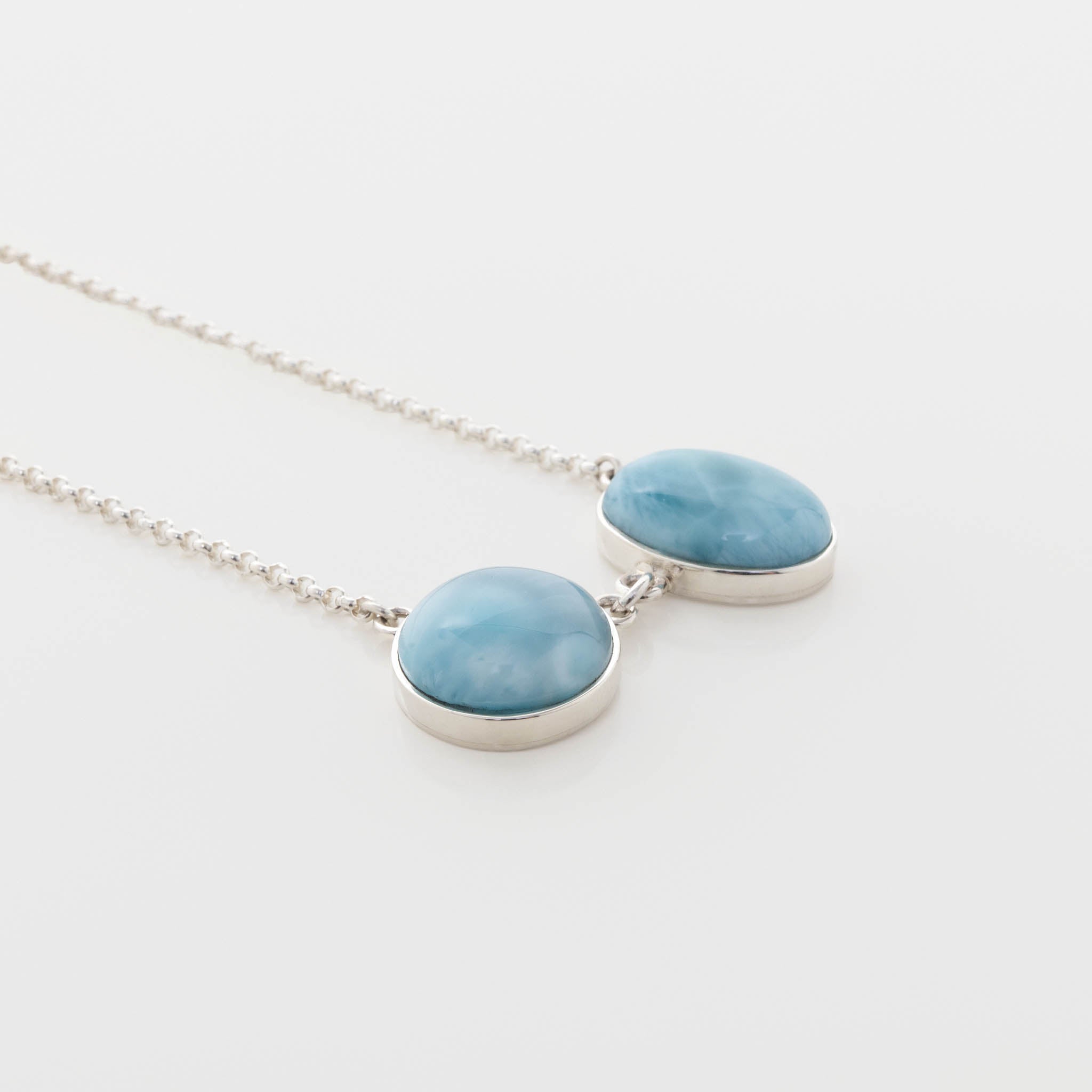 Larimar Necklace Stella