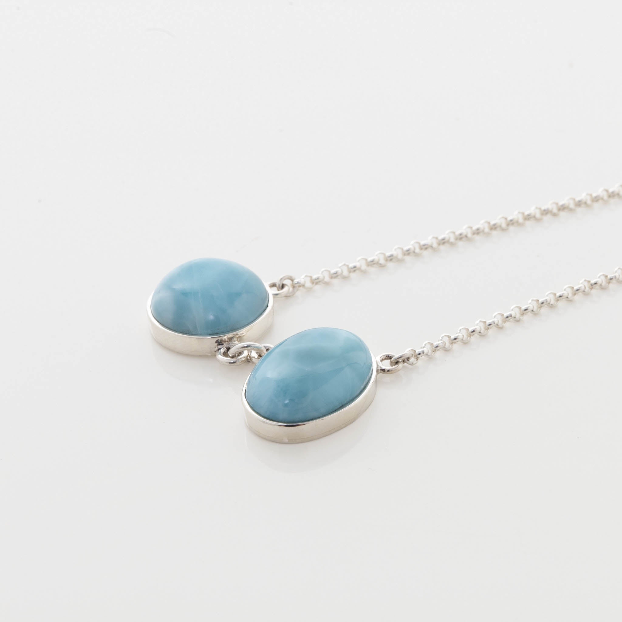 Larimar Necklace Stella