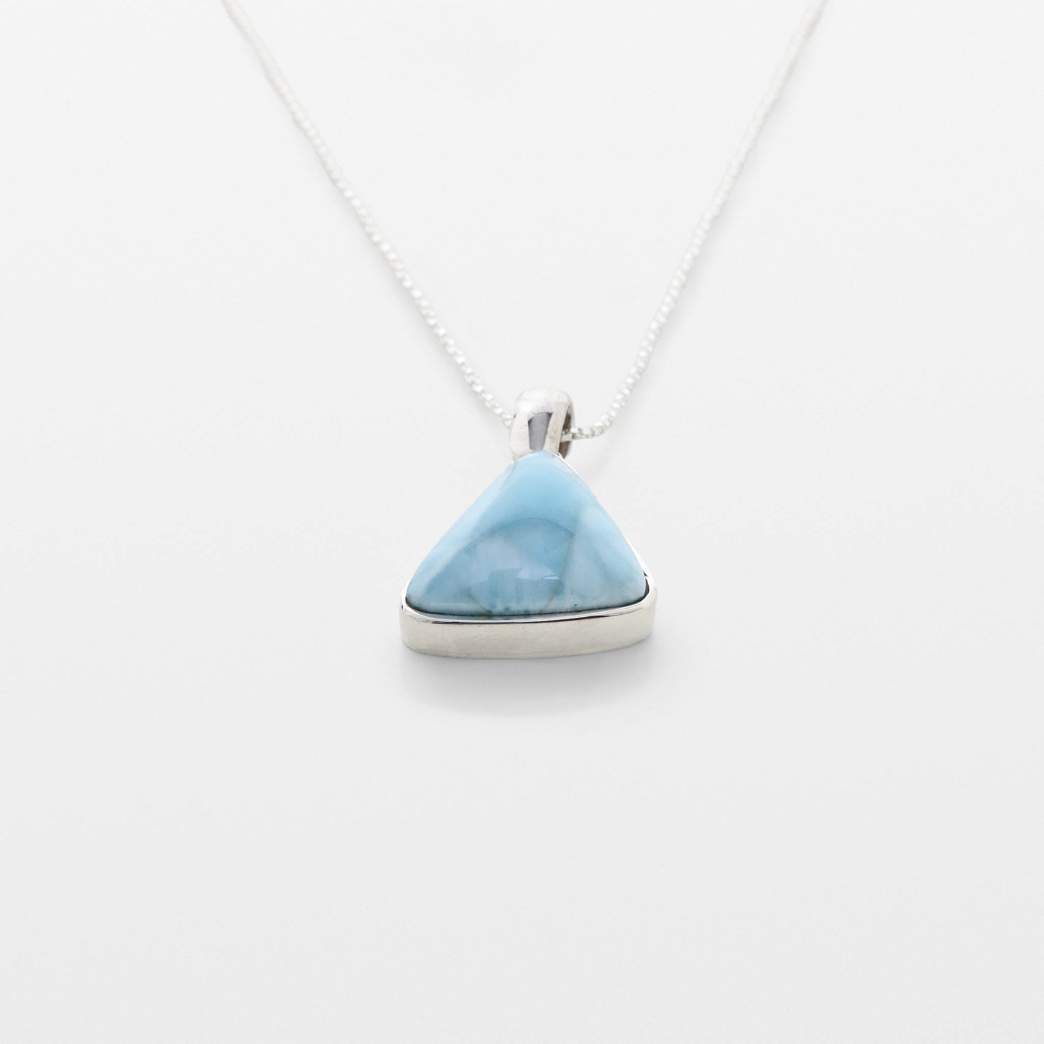 Larimar Triangle Pendant Amey 