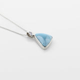 Larimar Triangle Pendant Amey