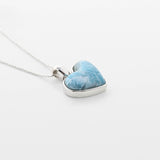 Larimar Heart Pendant Anika