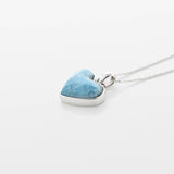 Larimar Heart Pendant Anika