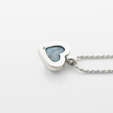 Larimar Heart Pendant Aria