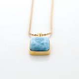 Larimar Pendant Rebecca Square