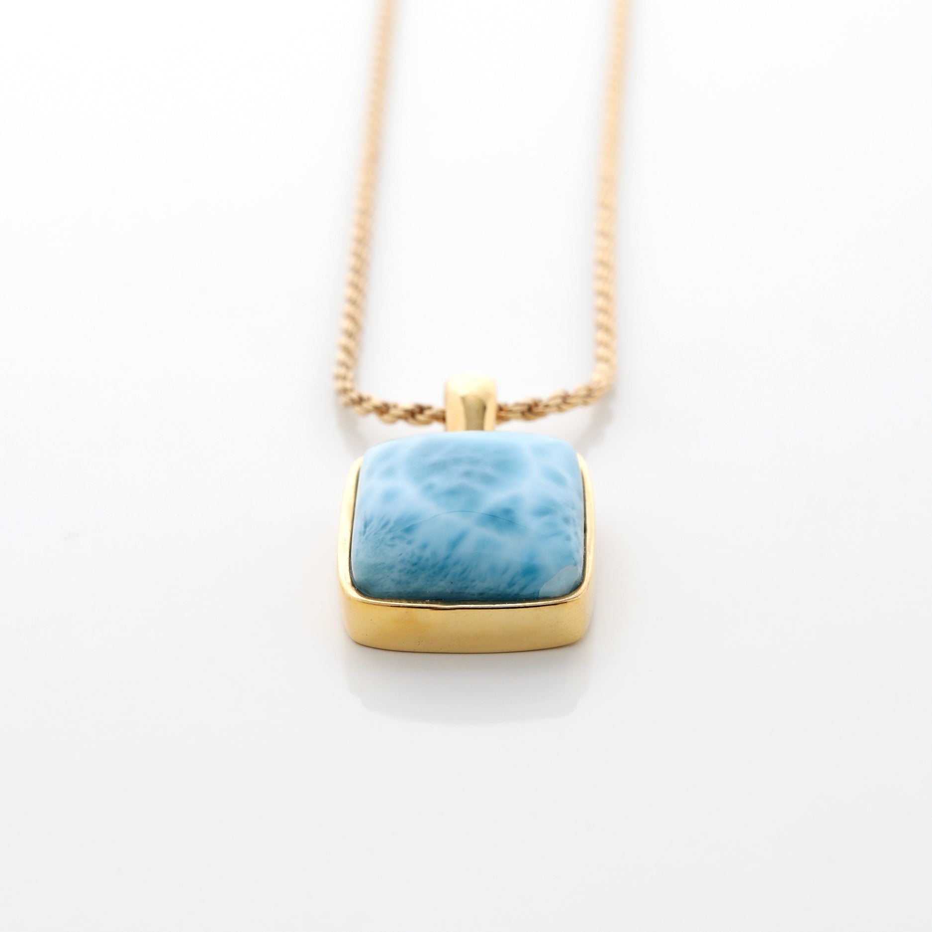 Larimar Pendant Rebecca Square