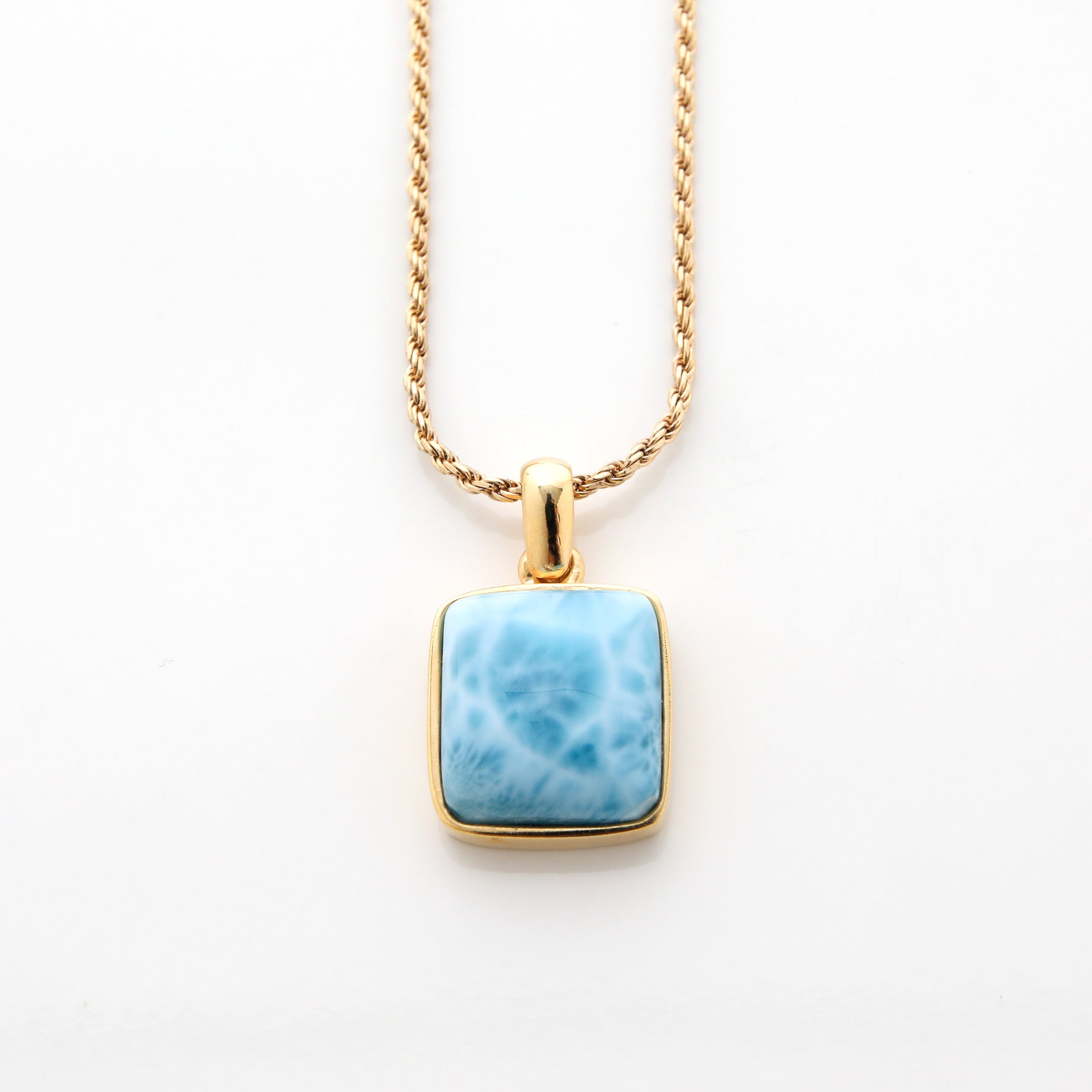 Larimar Pendant Rebecca Square