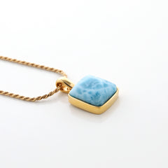 Larimar Pendant Rebecca Square