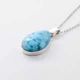 Larimar TearDrop Pendant for women