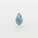 Larimar Teardrop Ring Caroline
