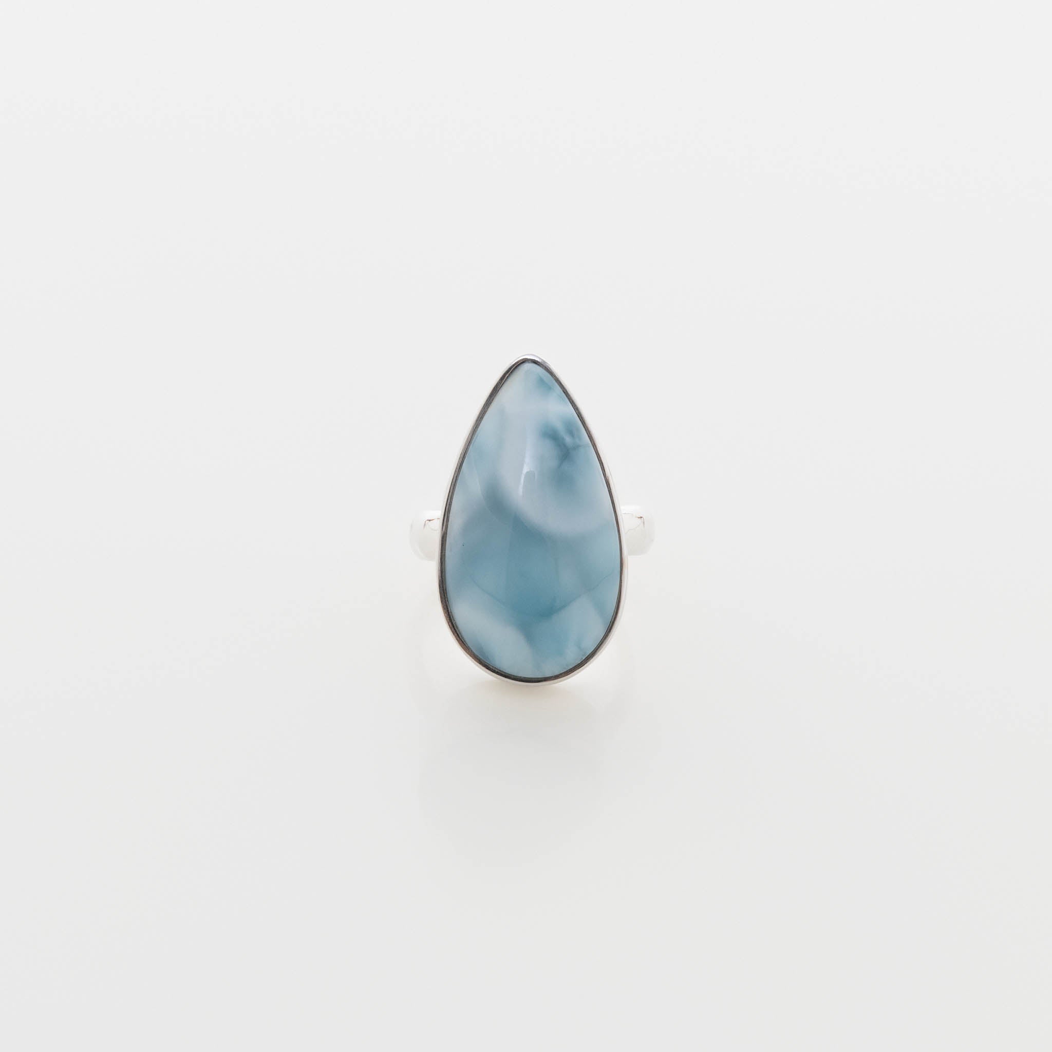Larimar Teardrop Ring Caroline