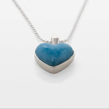 Larimar Heart Pendant Bexley
