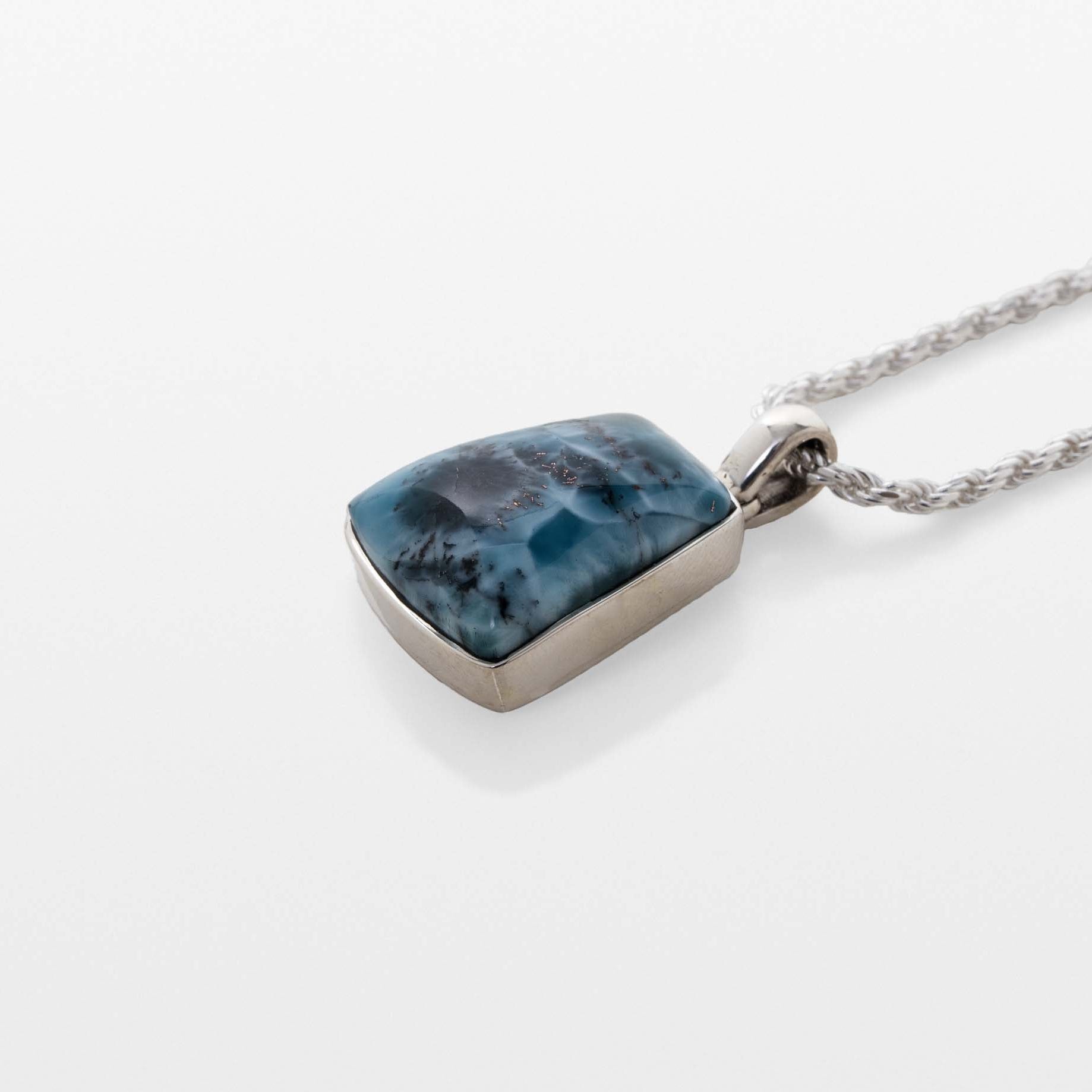 Larimar Pendant Blossom