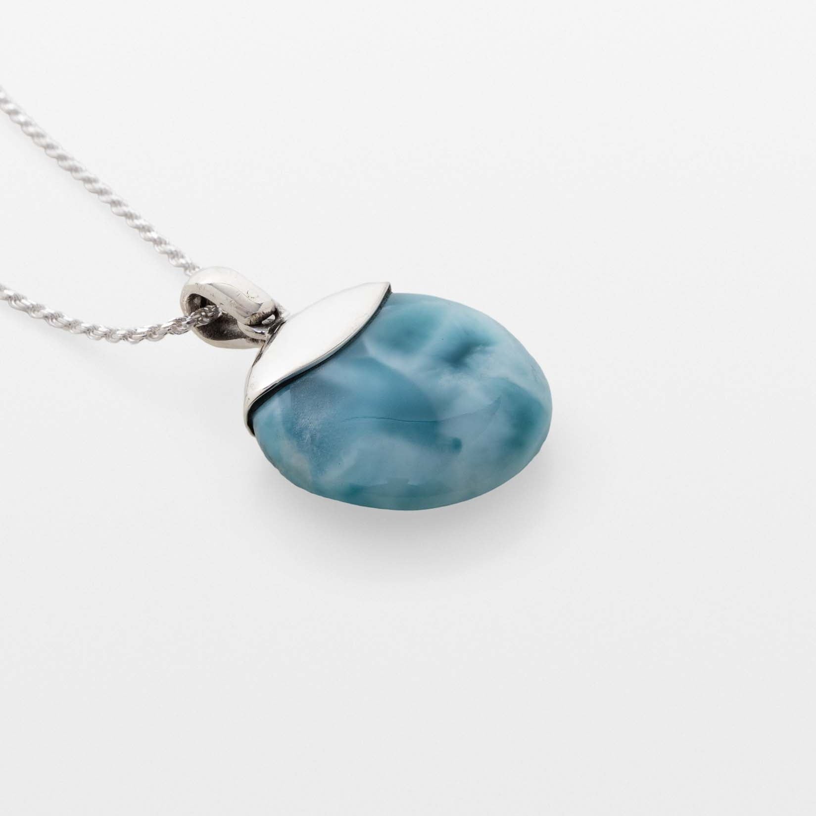 Larimar Pendant Bryn | Larimar Jewelry Dominican Republic – The
