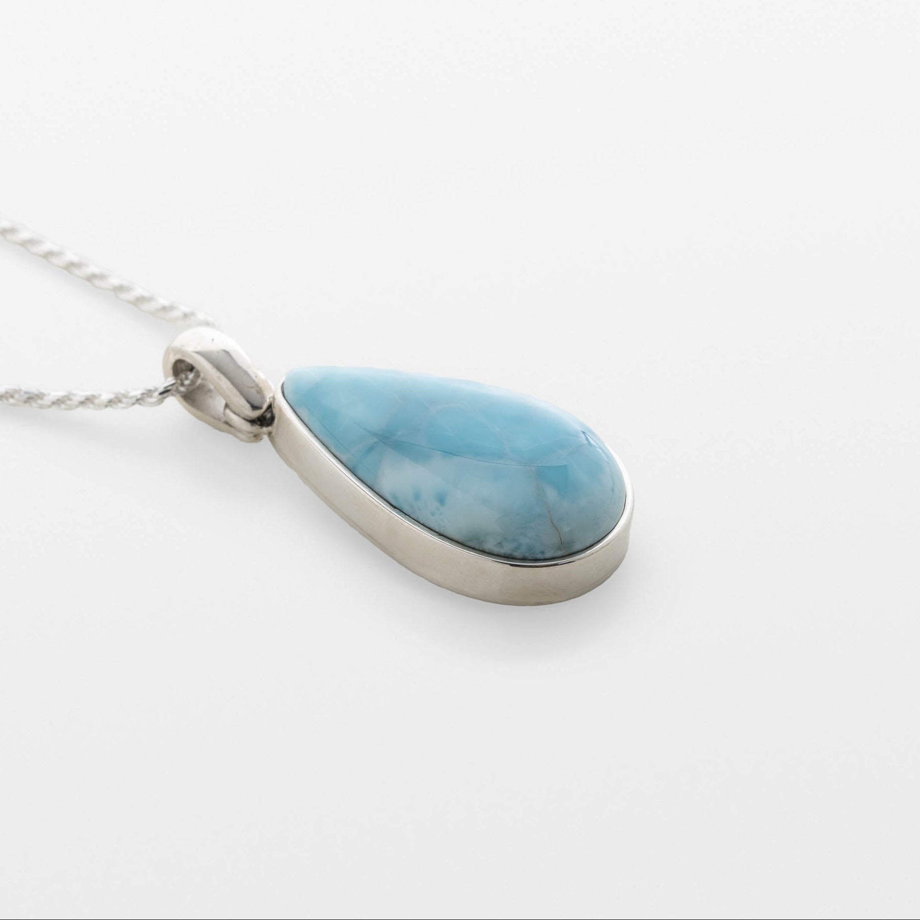 Larimar Silver Pendant Sami