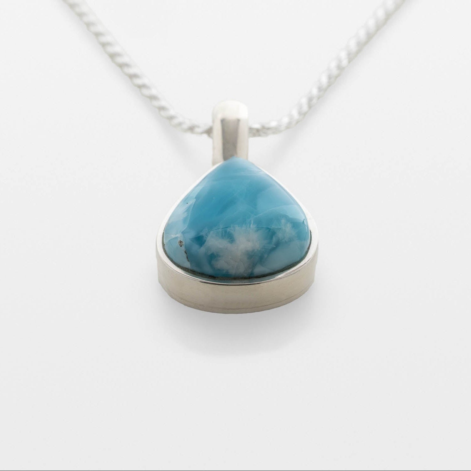 Larimar Silver Pendant Sela