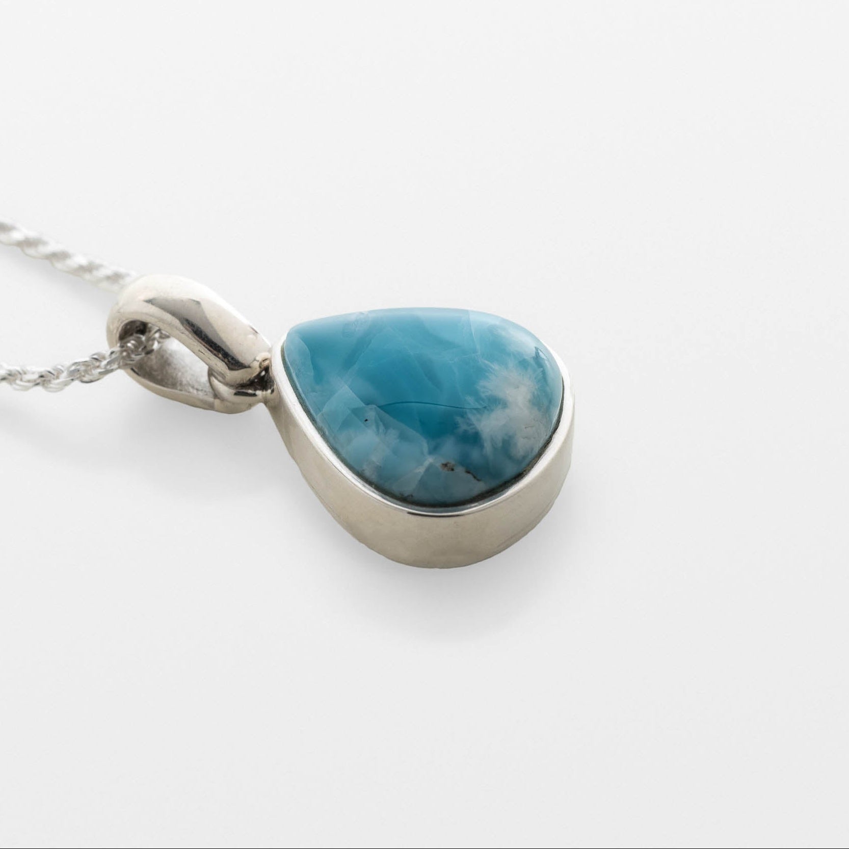 Larimar Silver Pendant Sela