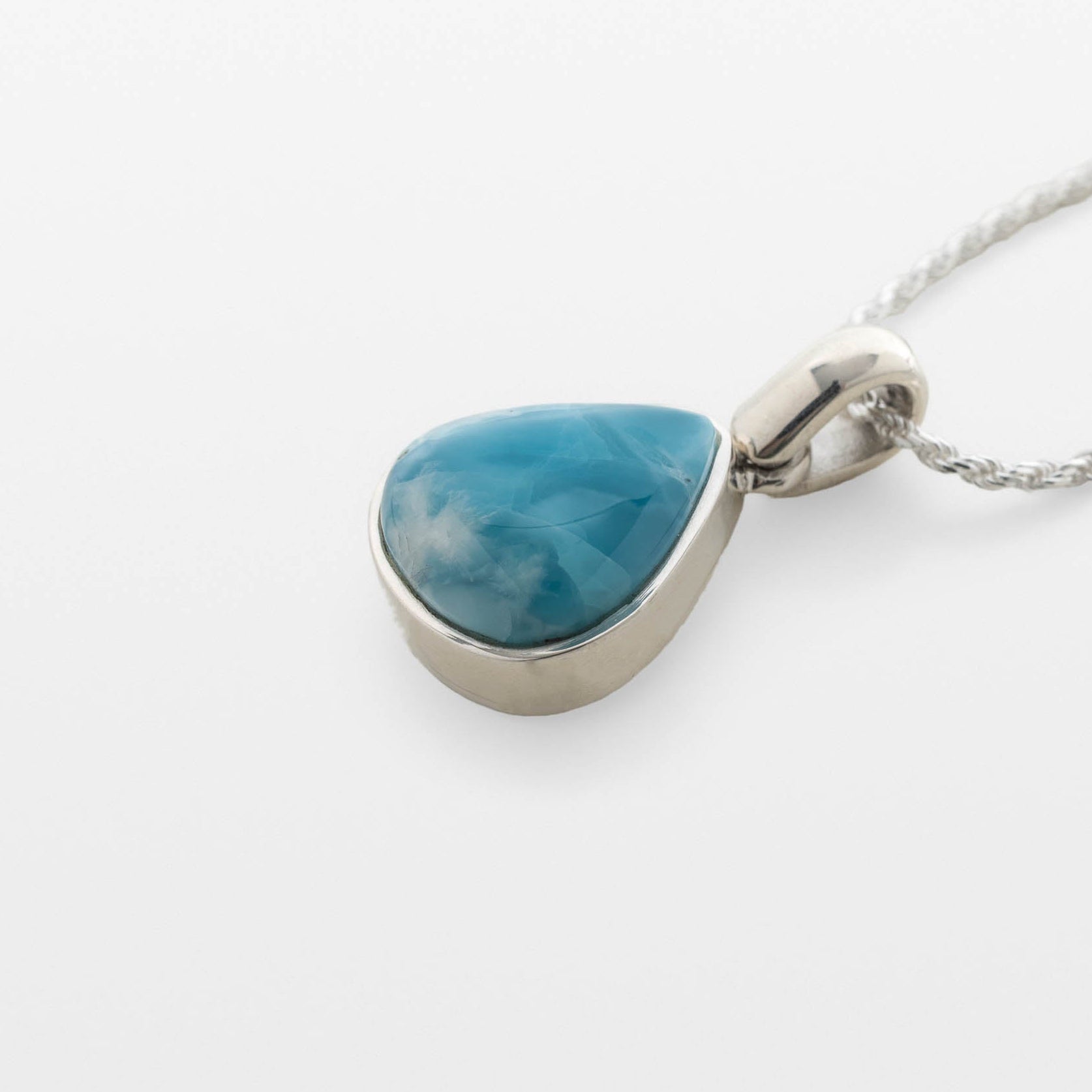 Larimar Silver Pendant Sela