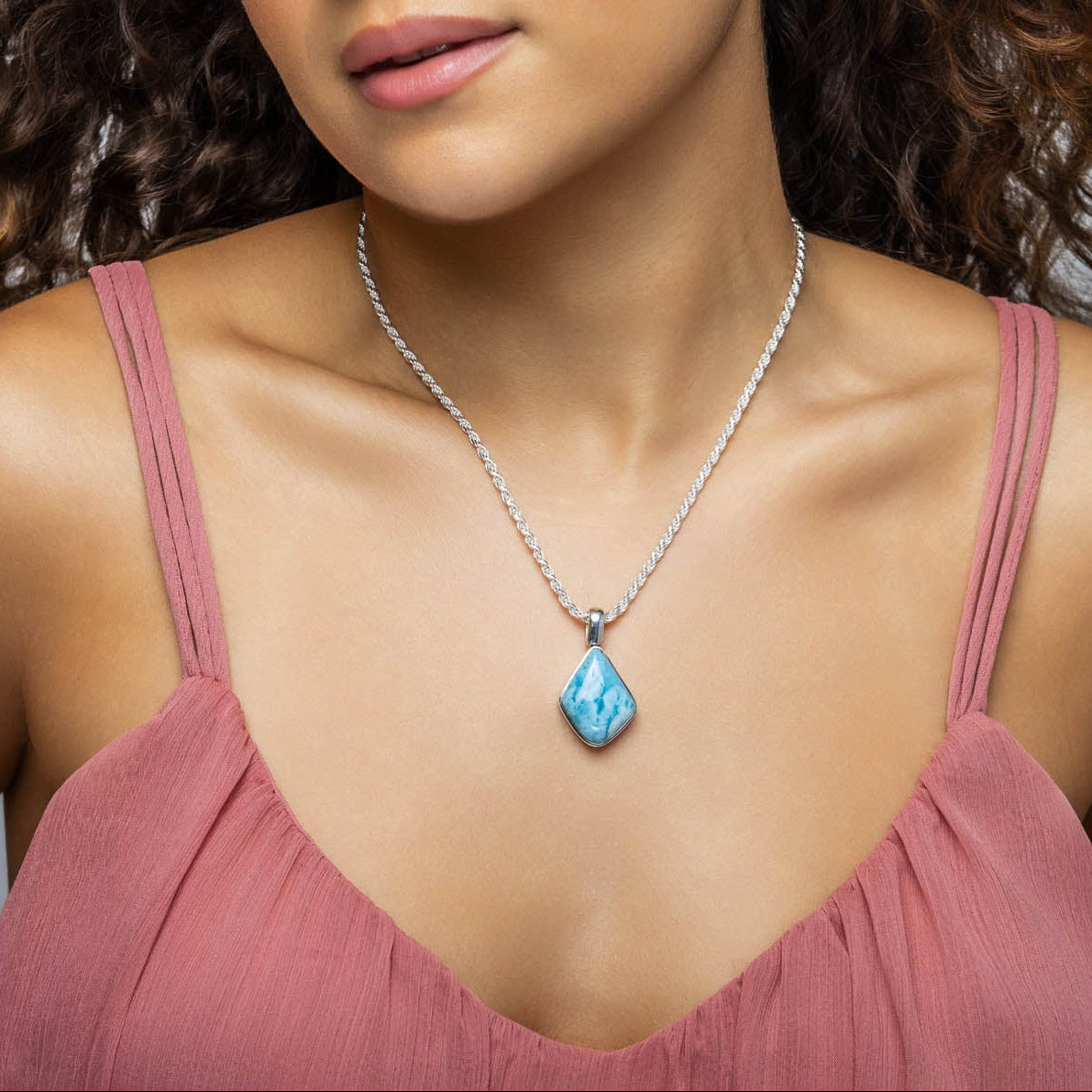 Larimar Pendant Suri