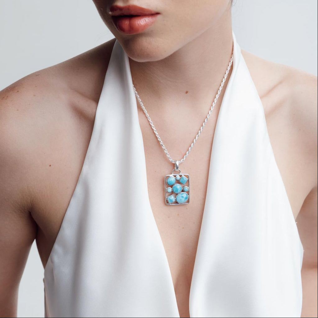 Larimar Cabochons by The Larimar Shop | AAA Certified Larimar Stones
