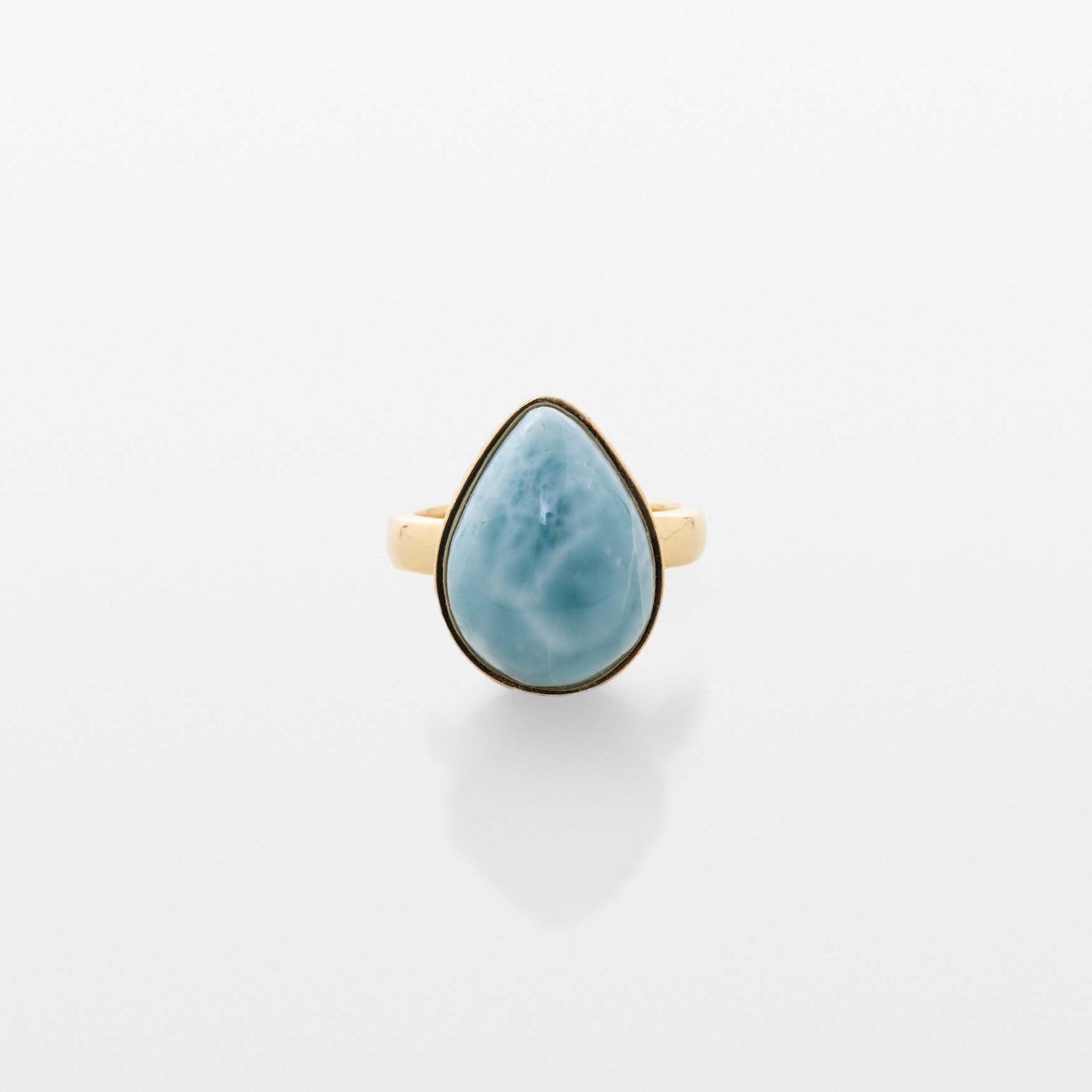 Gold Vermeil Larimar Ring Alice