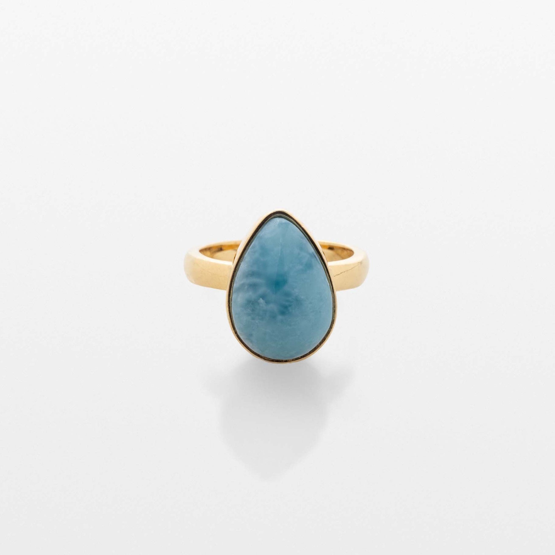 Gold Vermeil Larimar Ring Annie