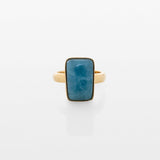 Gold Vermeil Larimar Ring Avon