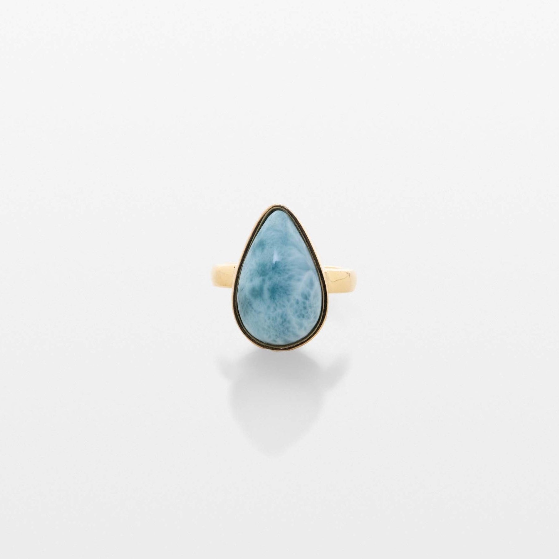 Gold Vermeil Larimar Ring Hana
