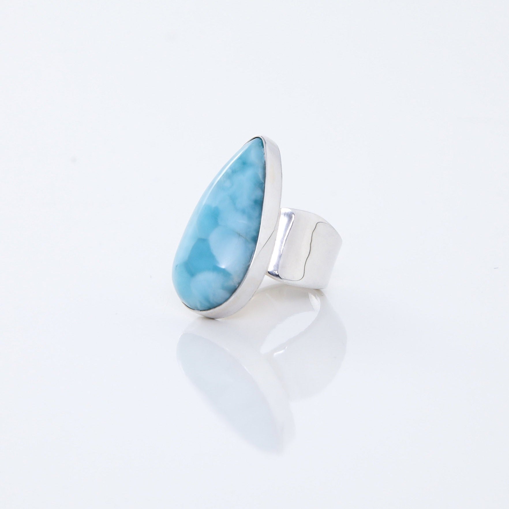 Larimar Ring Fenn TearDrop Shape