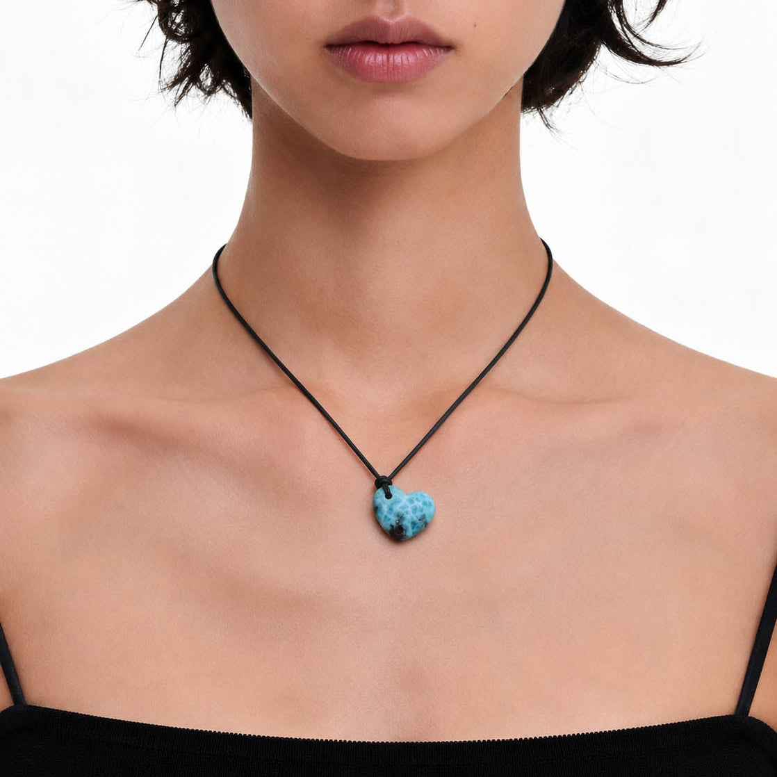 Heart Necklace Leona
